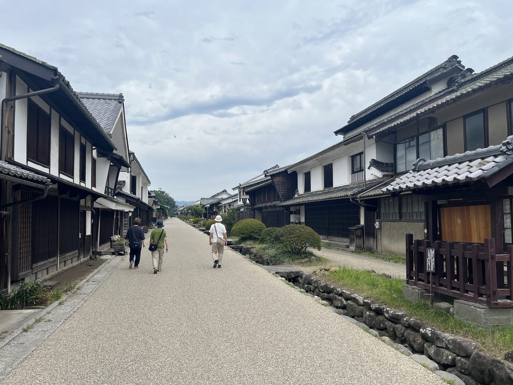 北國街道「海野宿」の街並みの画像