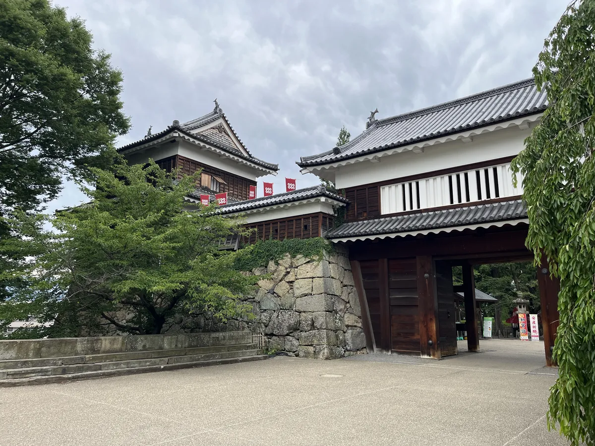 上田城の東虎口櫓門の画像